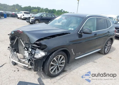 2018 BMW X3 xDrive30I из США, поврежденный, VIN 5UXTR9C56JLC69894